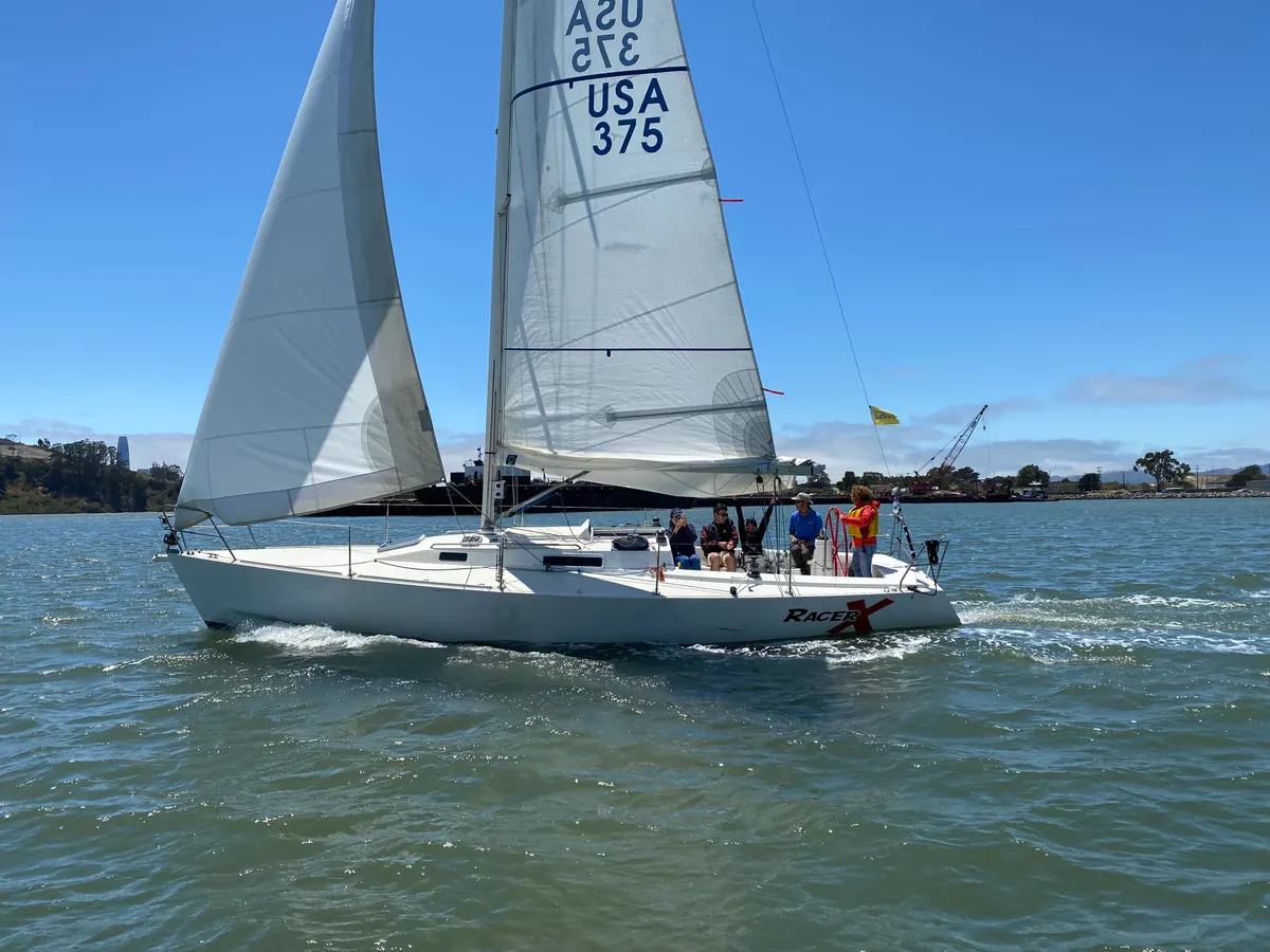 Wonder & Racer-X on San Francisco Bay